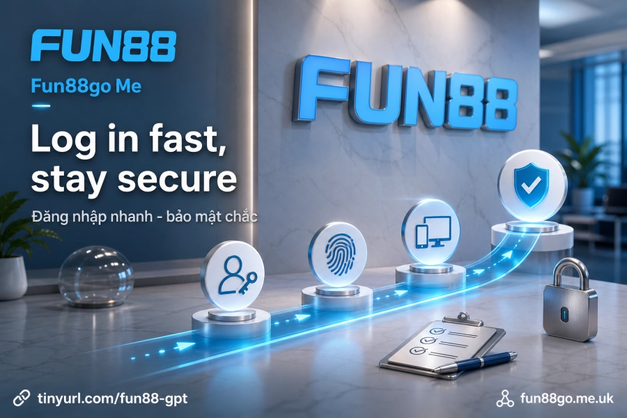 phương thức đăng nhập Fun88 bảo mật SSL 128-bit truy cập tài khoản