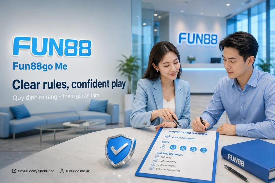 điều khoản sử dụng Fun88 quy định đăng ký giao dịch giải quyết tranh chấp