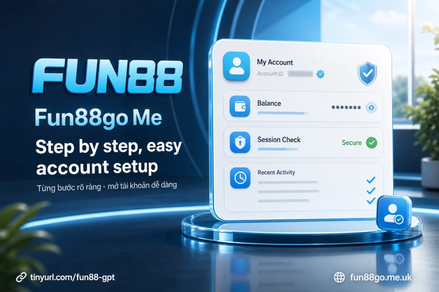 hướng dẫn từng bước đăng ký Fun88 điền thông tin cá nhân xác nhận OTP